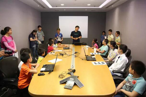 童程童美參與Bluemix少年開發(fā)者趣玩體驗(yàn)營(yíng)