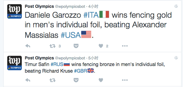 華盛頓郵報(bào)：用機(jī)器人報(bào)道里約奧運(yùn)