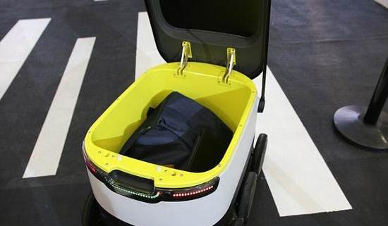 英國現(xiàn)外賣機(jī)器人 送餐僅用30分鐘