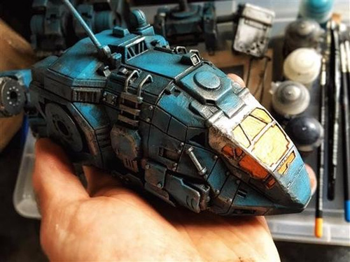 資深游戲迷用3D打印制作出機(jī)甲戰(zhàn)士角色模型