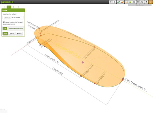鞋墊也能用3D打印 來看這款在線設(shè)計工具