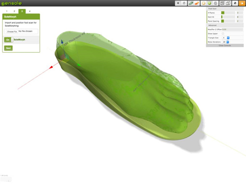 鞋墊也能用3D打印 來看這款在線設(shè)計工具