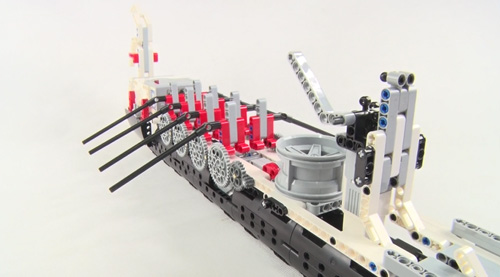 童程童美 樂高機(jī)器人龍舟