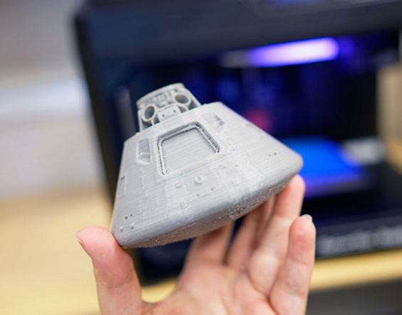 3D打印的阿波羅11號(hào)模型登月艙