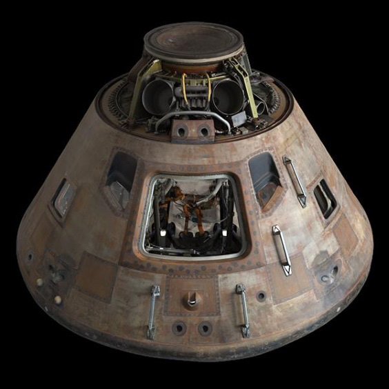 3D打印的阿波羅11號(hào)模型登月艙