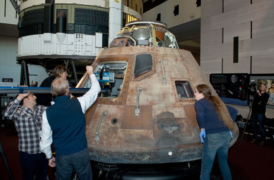 3D打印的阿波羅11號(hào)模型登月艙