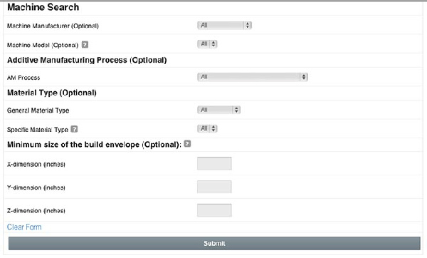 Senvol免費(fèi)的增材制造信息在線數(shù)據(jù)庫