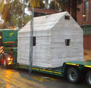 美國建筑設(shè)計(jì)師建造3D打印別墅