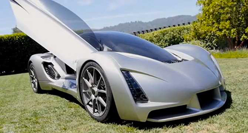 世界首輛3D打印超級(jí)跑車Blade亮相