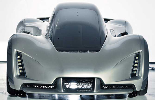 世界首輛3D打印超級(jí)跑車Blade亮相