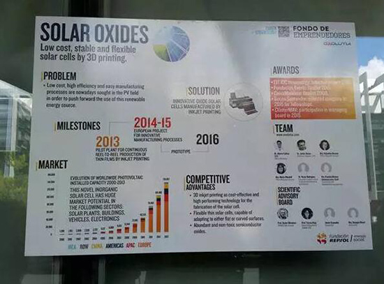 西班牙用噴墨3D打印技術(shù)研發(fā)太陽能電池
