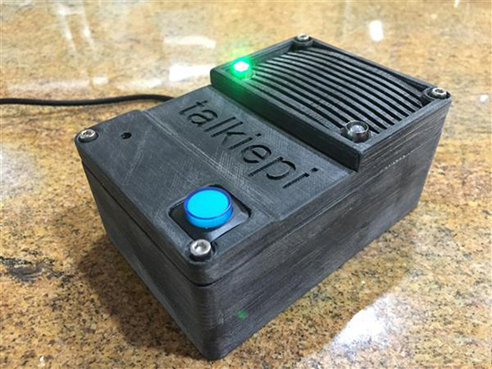 用3D打印和樹莓派制作一部老式對講機(jī)
