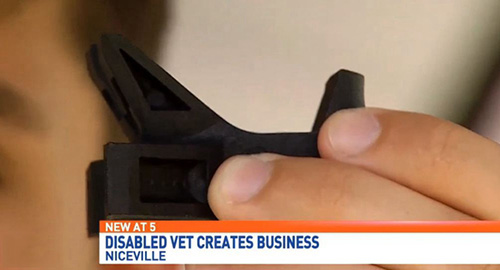 退伍老兵受傷病啟發(fā)用3D打印開(kāi)發(fā)出步槍穩(wěn)定器