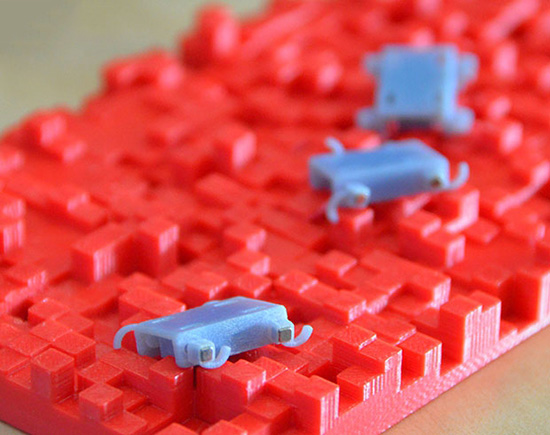 科學家借助3D打印研究微型機器人的步態(tài)特征