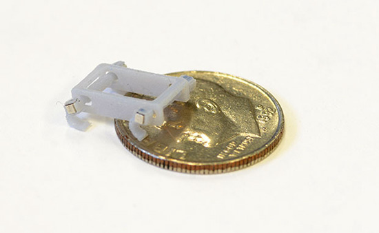 科學家借助3D打印研究微型機器人的步態(tài)特征