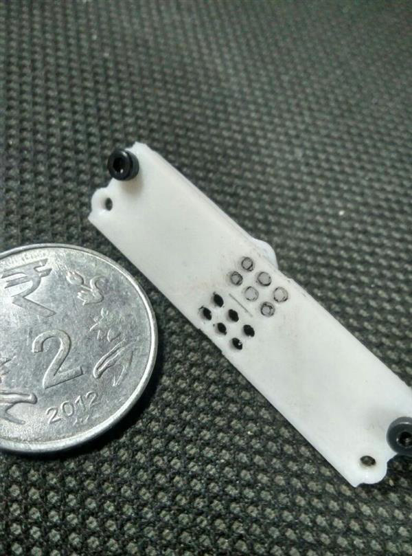 創(chuàng)客用3D打印開發(fā)盲文顯示器和盲文鍵盤