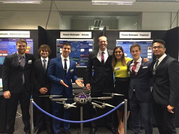 澳洲大學生開發(fā)出3D打印鈦金屬消防無人機