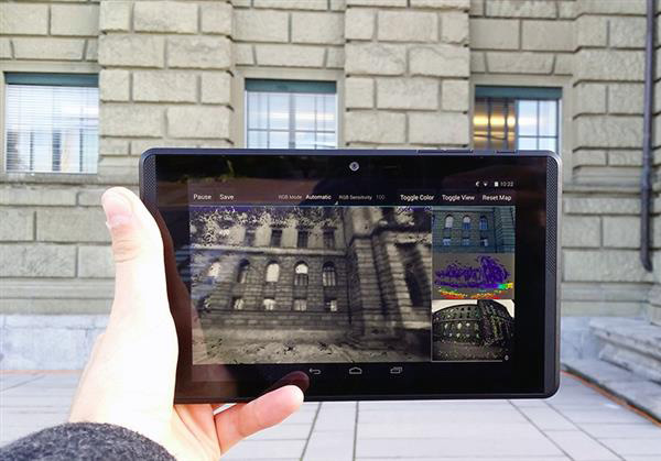 瑞士開(kāi)發(fā)軟件可用平板電腦實(shí)時(shí)3D測(cè)繪整棟建筑