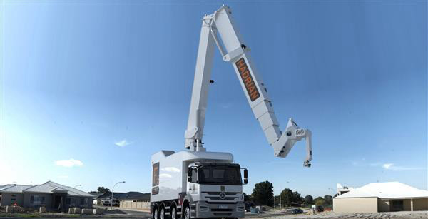 Hadrian X：澳大利亞的砌磚3D打印機器人