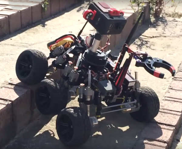 3D打印全地形遙控月球車為您提供超視距視角