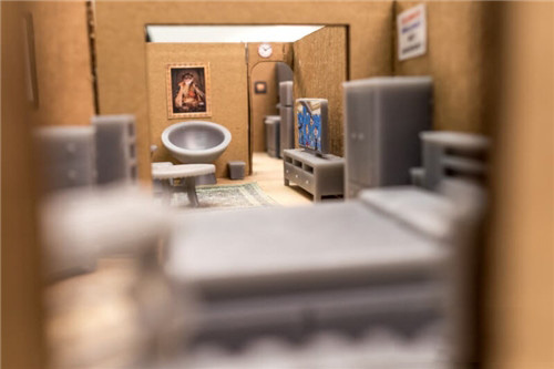 工程師3D打印出迷你公寓 以完成整體設(shè)計(jì)裝飾