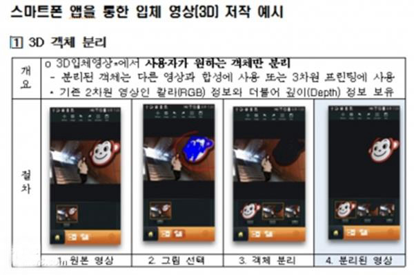 韓國(guó)宣布為智能手機(jī)提供價(jià)格合理的3D視頻捕捉技術(shù)