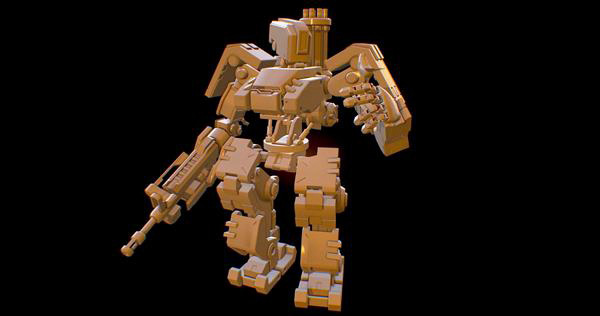 《守望先鋒》迷會(huì)喜歡的3D打印“Bastion”PC機(jī)