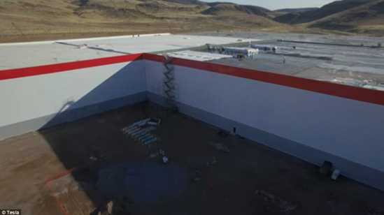 無人機曝光特斯拉超級工廠 預計2020年完工