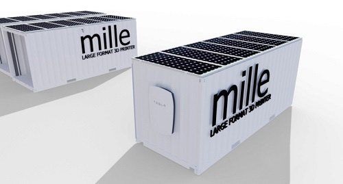 美國(guó)Southwest FL 3D將集裝箱改裝成大型3D打印機(jī)