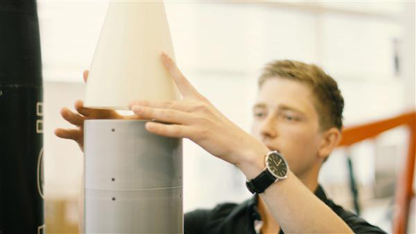 荷蘭應(yīng)用科技大學(xué)學(xué)生準(zhǔn)備發(fā)射完全采用3D打印的火箭