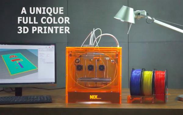 900美元的NIX全彩3D打印機(jī)登陸Kickstarter
