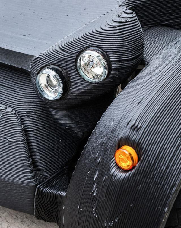 世界上第一輛用3D打印的汽車是什么樣？