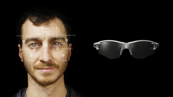 Skelmet推出極輕的定制3D打印運動太陽鏡，鏡框重僅17克