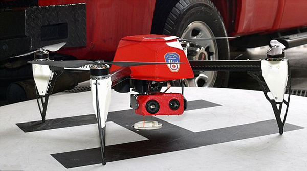 紐約市消防局首次使用無人機(jī)滅火