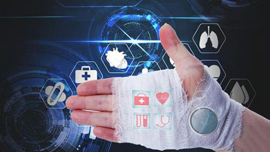 可實(shí)時(shí)監(jiān)測(cè)傷口的3D打印“智能繃帶”