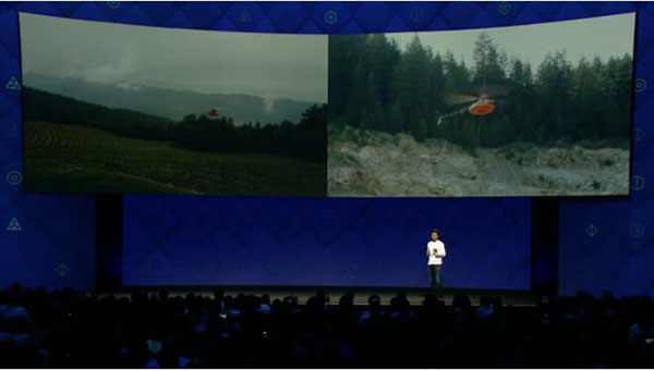 Facebook正測(cè)試小型直升無(wú)人機(jī) 可變身空中WiFi放大器