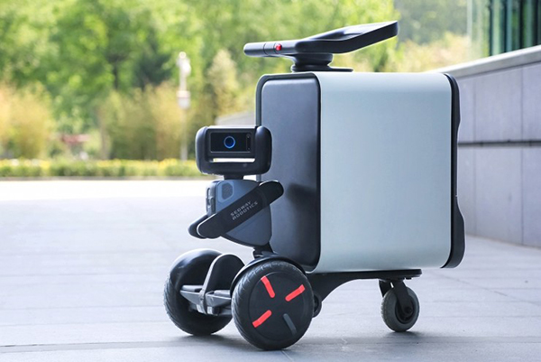 用平衡車(chē)送外賣(mài)？Segway Robotics和Intel聯(lián)合推出配送機(jī)器人