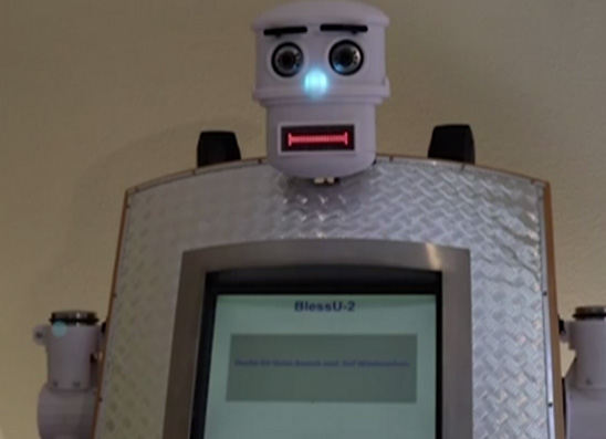 這才是最接近神的機器人 德國教會發(fā)明機器人牧師