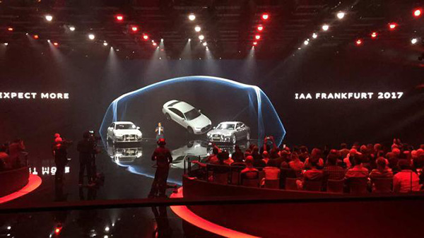 奧迪全球品牌發(fā)布會(huì) 人工智能成最大看點(diǎn)