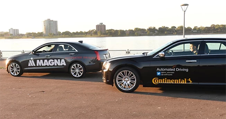 大陸麥格納聯(lián)手開展無人駕駛跨國境測試