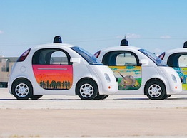 谷歌無人車新專利：撞擊就變軟