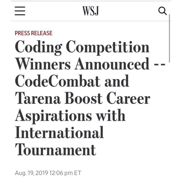 權(quán)威外媒報道│童程童美榮登紐約時報、華爾街日報！